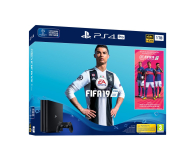 SONY Playstation 4 Pro 1TB + Fifa 19 + PS Plus 14 Dni - 436881 - zdjęcie 1